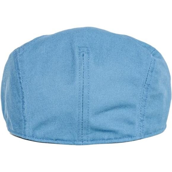 BOTVELA Men Cotton Twill Newsboy Flat Ivy Driving Hat Fitted Cap - Picture 4 of 8